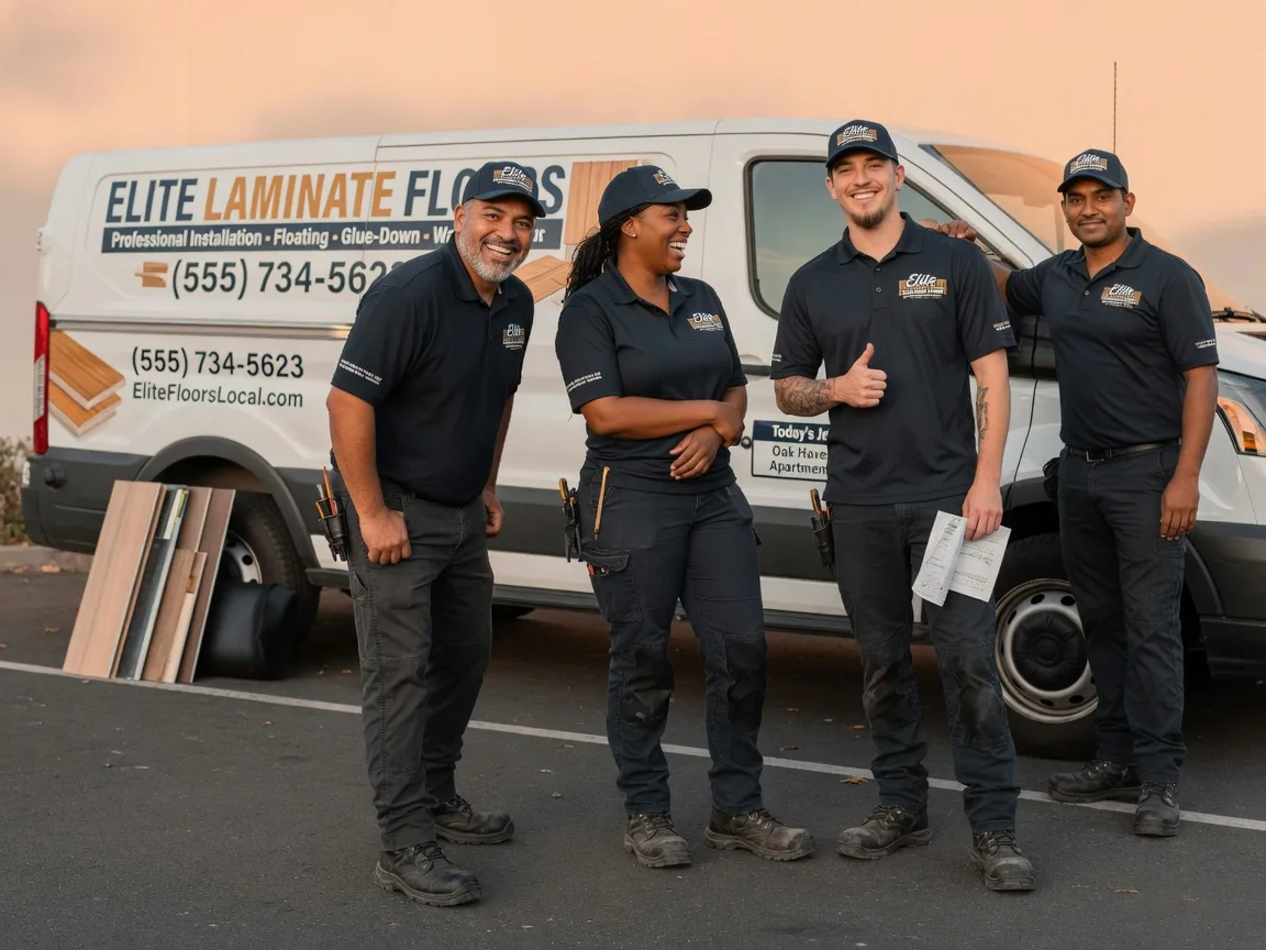 Laminate flooring installation company in Barryton, MI